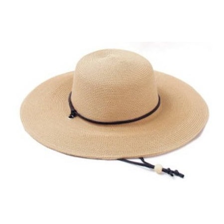 Principle Plastics LT BRN Wide Brim Hat 442LB01